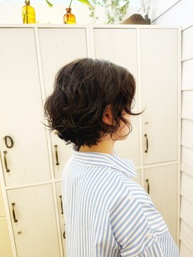 ニューラインギンザ(New-Line 銀座) ショートパーマ(金子涼)