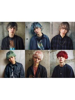 ダメージレス/色落ちも計算されたカラ-でなりたいが叶う[名古屋/栄/ブリ-チ/レイヤ-カット/ダブルカラ-]