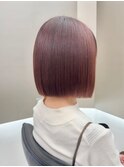 ピンクモカブラウン