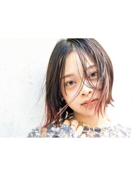 “似合う”を見つけるデザインカラー。トレンド感と自分らしさが両立する髪色へ＊[高松]