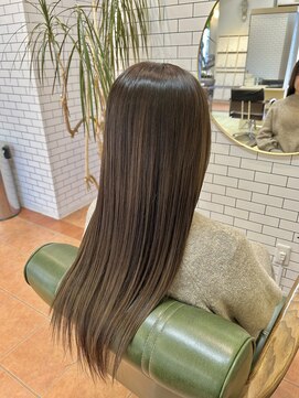 カラー+高濃度水素ULTOWA(ウルトワ)トリートメント