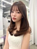 アリュウル 表参道 青山(Allure)&nbsp;ワンカールで可愛いレイヤーカット＊マロンベージュ