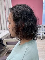 ガーデン 西川田店(garden)&nbsp;宇都宮men'sメンズパーマツイストパーマ波巻きパーマ落とし眉毛