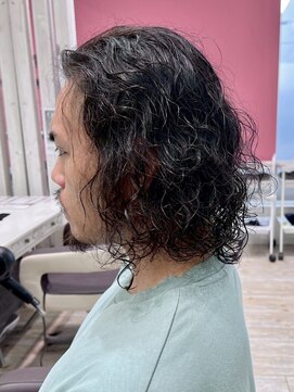 ガーデン 西川田店(garden) 宇都宮men'sメンズパーマツイストパーマ波巻きパーマ落とし眉毛