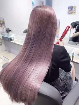 エスアンドケー 下通店(S&K) パープルベージュ/ブリーチカラー