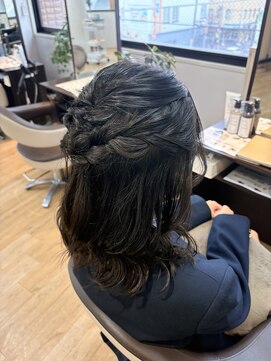 ライフメイクシベル 東林間(Life make siblles) 卒業式ヘアセット