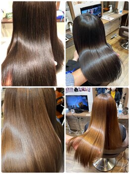 ルトゥール(retour)の写真/憧れの艶髪はsins式髪質改善専門店で！縮毛矯正×酸性ストレートで自信あふれるスタイルへ！