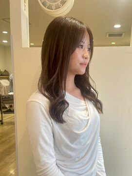 ラファンス 栗林店(LaFENCE) ロングレイヤー/ショコラブラウン/艶髪