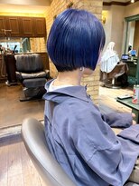 モナン(monan) クールショートダークブルーダークパープルアンブレラカラー