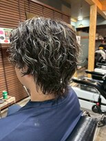 オールマンバーバーショップ 流山おおたかの森(Allman Barbershop)&nbsp;顔剃りシェービング/ツイストスパイラルパーマ/アイロンパーマ