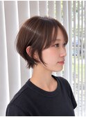 やわらかベージュandショートボブ