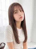 エレナ 那覇 新都心(Helena)&nbsp;シアーバング/ミルクティーベージュ/艶髪