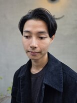 フロー(flow.)&nbsp;刈り上げなしメンズセンターパート