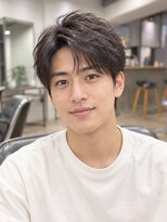 メンズルーパ 三宮 元町(Men's LOOPA)&nbsp;フェザーセンターパート/メンズ/神戸/三宮