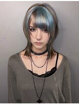 ハコ プラス(HACO+)&nbsp;【Haco+】Joi_レイヤーカット_ダブルカラー