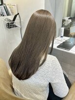 ルトワフクロマチ(Lutowa Fukuromachi)&nbsp;オリーブブラウン×艶髪セミロング/袋町/本通