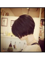 美容院 心花 トキメキ *シンプル無造作BOB*