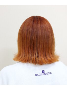 ルッツ(Lutz. hair design) bob orange