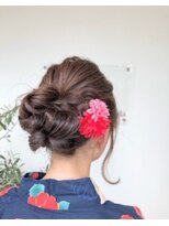 マロウ ヘア(Mallow hair)&nbsp;ふんわり編み込みヘアアレンジ♪