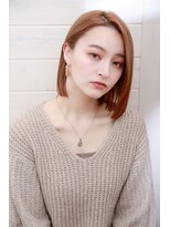 オーシャン(Ocean)&nbsp;[OCEAN Hair&Life藤原純]ワンレンボブ×ベージュカラー☆