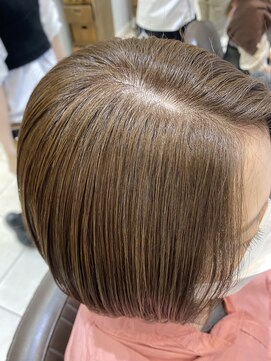 ネオリーブギンザ 銀座店(Neolive GINZA) 脱白髪染めで叶う明るめ透明感カラー