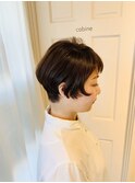 前上がりショートボブ☆