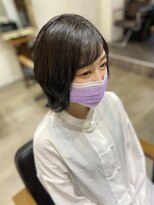 バトヘアー 渋谷本店(bat hair) ディープブルーカラー