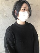 ヘアーブランド ジン フィール(HAIR BRAND Jin feel) 大人ショート×もみれ毛【松山美容室】