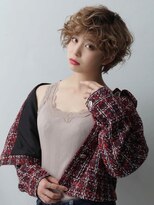 ヘアーカッティングガーデン ジャック モアザン 近鉄奈良店&nbsp;外国人風/パーマ風ベリショ[奈良/大和西大寺駅/白髪ぼかし]