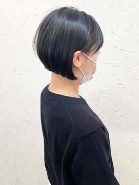 フロール(Flor) 【flor 戸塚】*フレンチワンカールボブ+モノトーン*