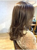 レイヤーカット☆ライトベージュ