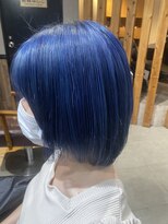 オーブ ヘアー リリー 博多2号店(AUBE HAIR lily)&nbsp;ディープブルー