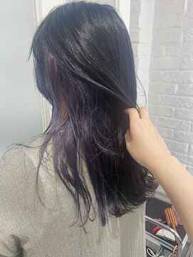 ヴァンカウンシル 金山(VANCOUNCIL kanayama) インナーカラーブルーラベンダー