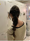 20代・30代・40代似合う小顔ヘアアレンジ♪二次会ブライダル花嫁