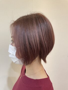 アオイソラ aoisora カット×ピンクカラー