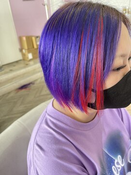 メルシー(Merci) 【Ｍｅｒｃｉ】ブルー×エクステレッド