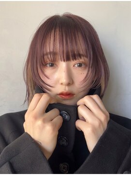 アンアミ シブヤ(Un ami shibuya) 【Un ami】ウルフボブ/レイヤーボブ/インナーカラー