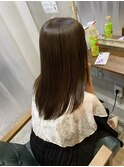 縮毛矯正/デザインカラー髪質改善