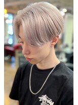 アクティフ(actif) ホワイトベージュ センターパートマッシュ actif