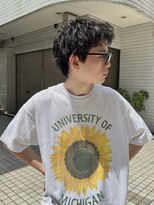 ヒュージ 三軒茶屋(huge)&nbsp;ツイストスパイラル/束感ショート/ツーブロックマッシュ