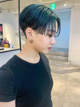 ゼスト パーク(ZEST PARK) メンズライクヘア アンブレラカラー センターパート 吉祥寺 宮坂