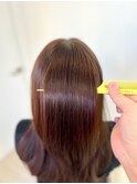ストレート×ロング×艶感