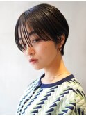 ショートボブ/丸みショート /ハンサムショート/マッシュショート