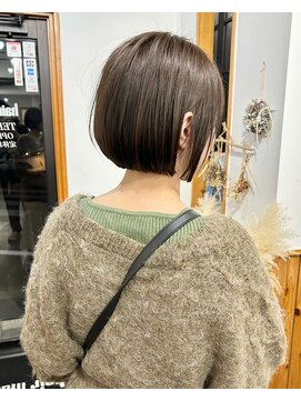 ヘアメイクエイト 丸山店(hair make No.8) ◆担当：岩切祐樹◆ミニボブ