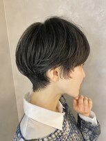 ハルキ ミナト ジャパン オオサカ(HARUKI MINATO japan OSAKA)&nbsp;40代50代小顔似合わせカットくびレイヤーエモージュ大人可愛い