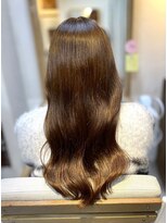 ヘアリゾート粋 ウナム 新宿東口店(enam)&nbsp;韓国風/垢抜けヘア/立体感ウェーブ/透明感カラー/マロンベージュ