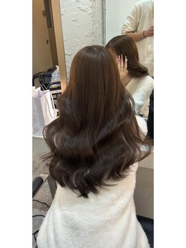 ブレンド 渋谷(BLend) ハイライトカラーマチルダボブインナーグレージュ前髪