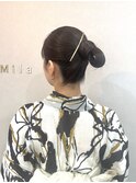 浴衣ヘアセット♪着付けもあります！タイトアップ