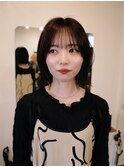 【外ハネボブ/阿部達哉】切りっぱなしボブ/ミディアムボブ