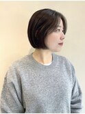 シンプル似合わせボブ